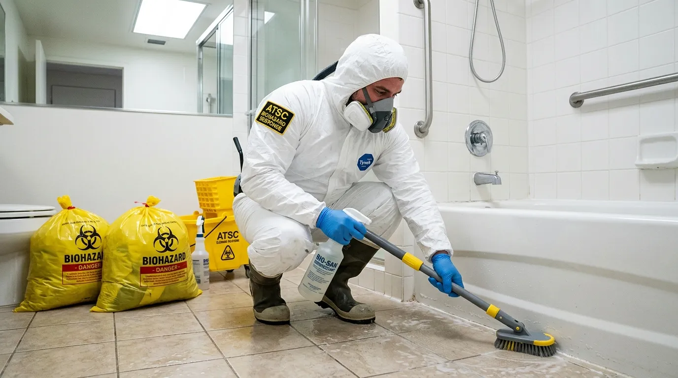 Decontamination equipment deployed for Blood Cleanup in Echo Park